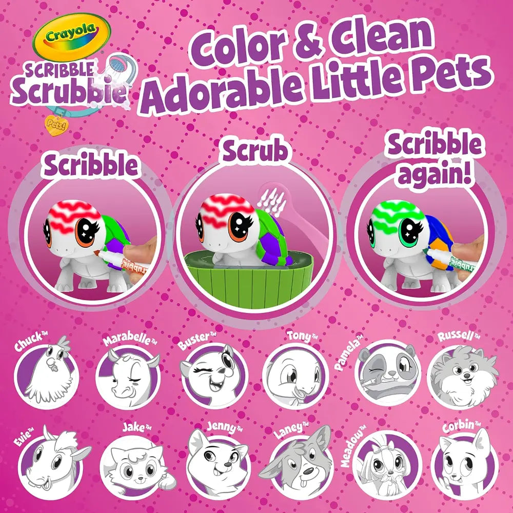 Crayola Scribble Scrubbie Mega Set .