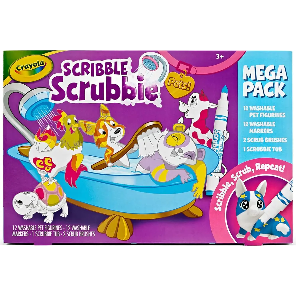 Crayola Scribble Scrubbie Mega Set .