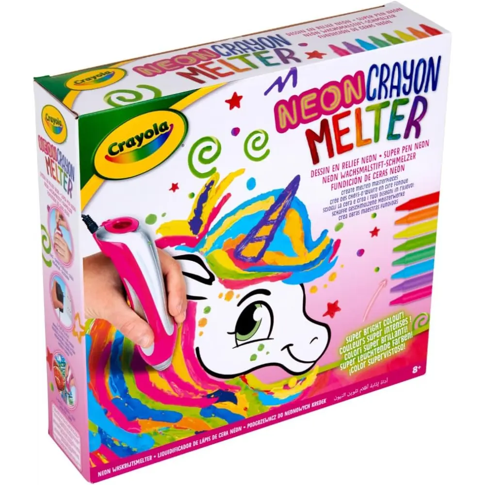 Crayola Neon Crayon Melter Unicorn .