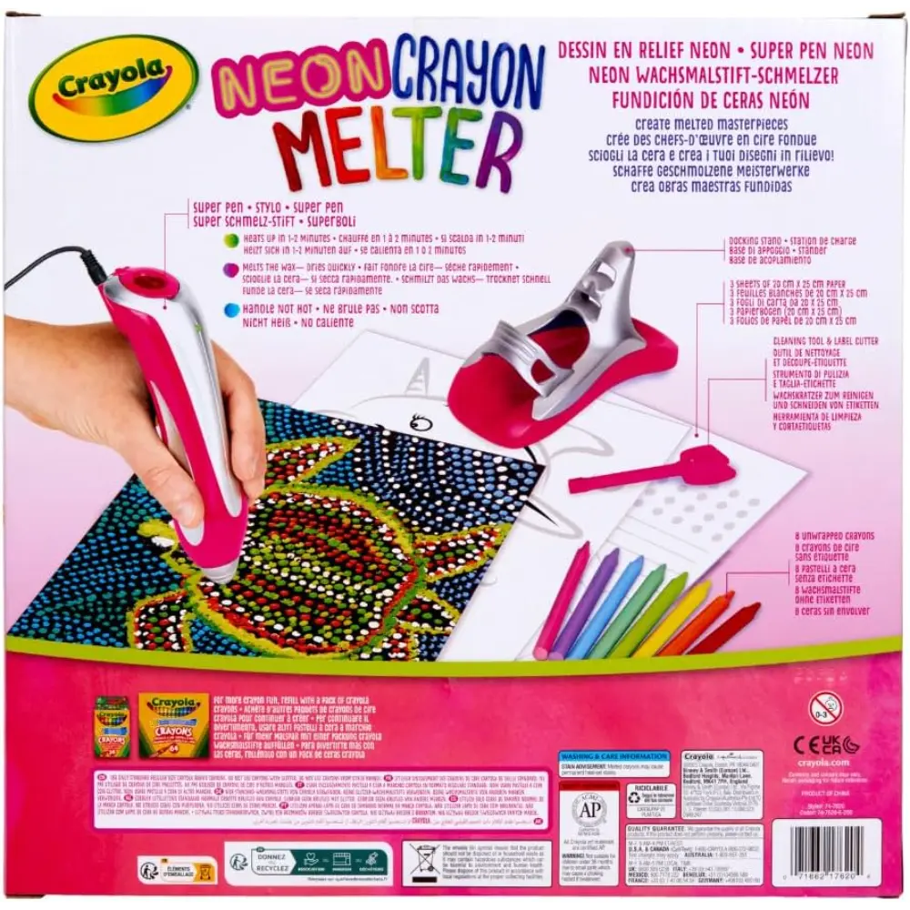 Crayola Neon Crayon Melter Unicorn Melter Tween Craft Kit