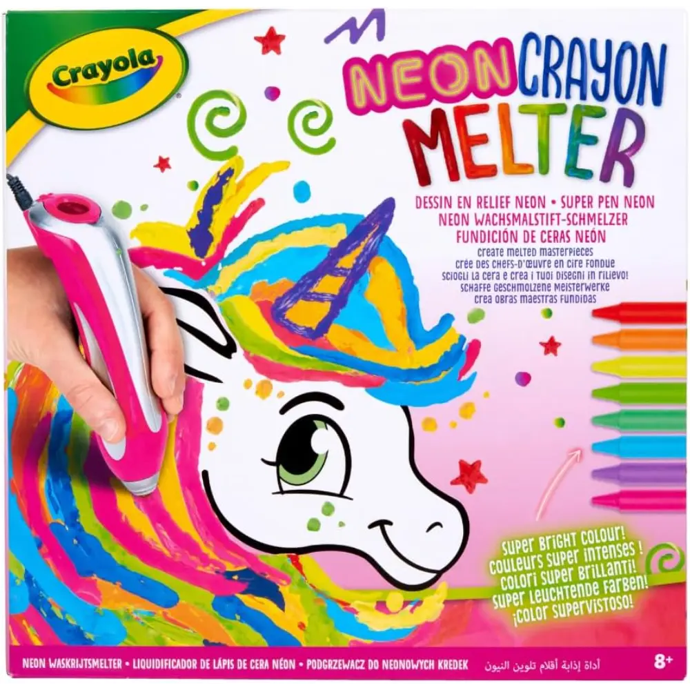 Crayola Neon Crayon Melter Unicorn Melter Tween Craft Kit