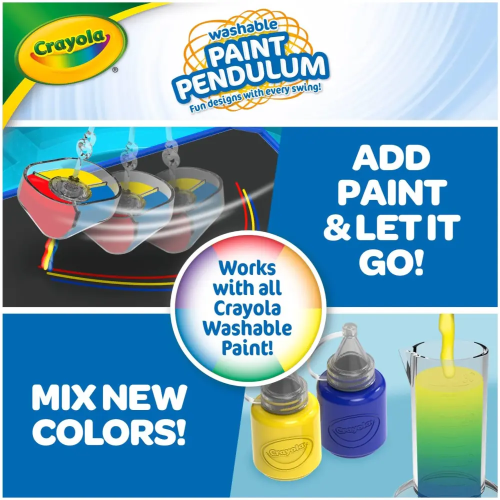 Crayola Washable Paint Pendulum