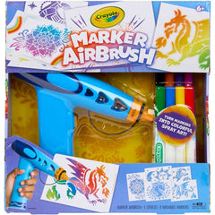 Crayola Marker Airbrush Kit Battery Operated