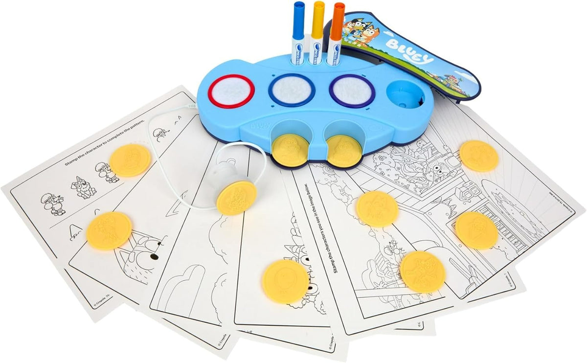 Crayola Color Wonder Stamper Bluey Battery Operated