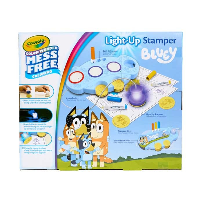 Crayola Color Wonder Stamper Bluey Battery Operated