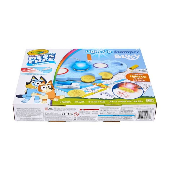 Crayola Color Wonder Stamper Bluey Battery Operated