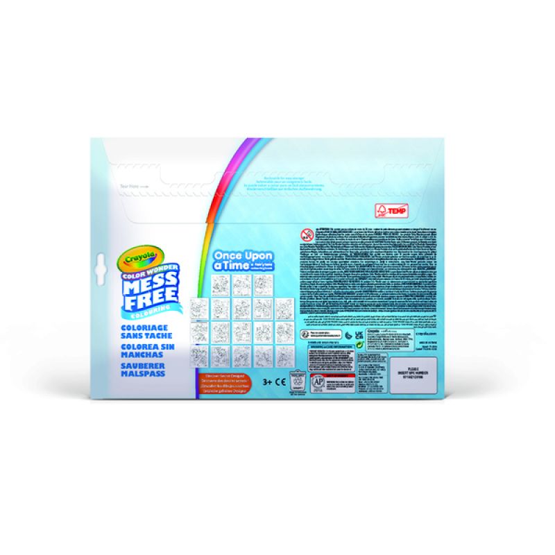 Crayola Color Wonder Colouring Pad & Markers - Mess-Free Art Set