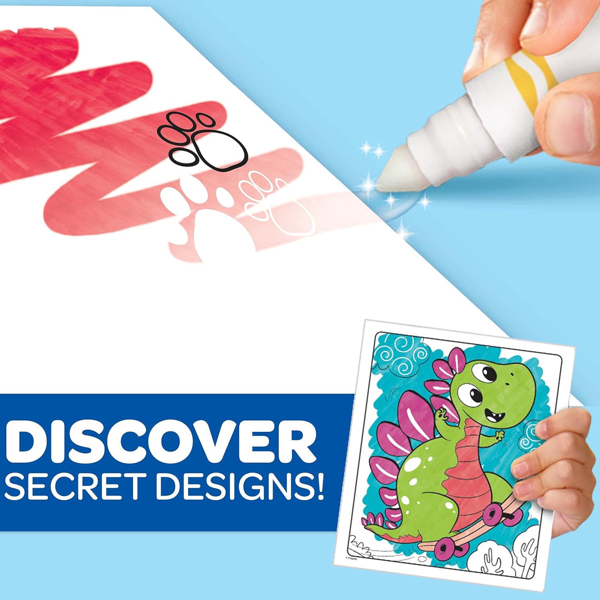 Crayola Wonder Colouring Dinosaur Set