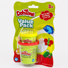 Dohtime Value Pack Dough Cans 1oz & 3oz - Assorted Colours
