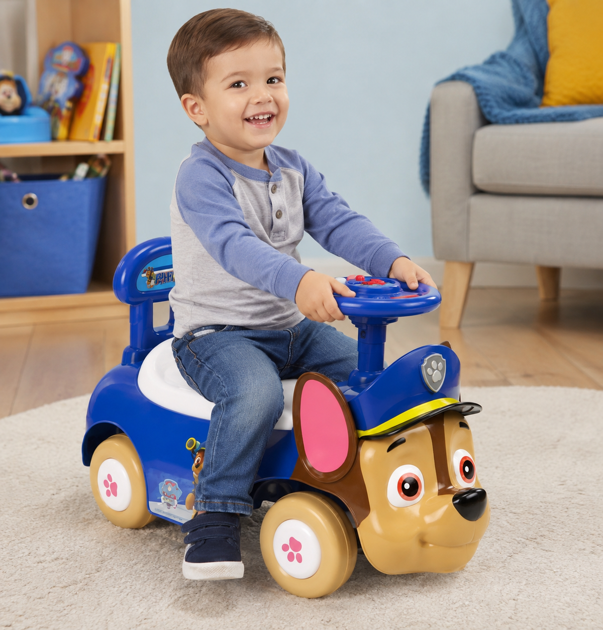 Paw Patrol Chase Foot-to-Floor Ride-On Toy for Toddlers