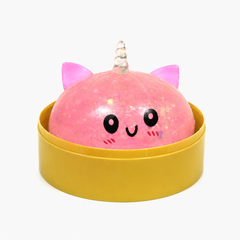 Mystery Squishy Toy with Mini Basket Assorted (Dumpling, Unicorn & Sugar Edition) - Sold per Piece (Random Selection)