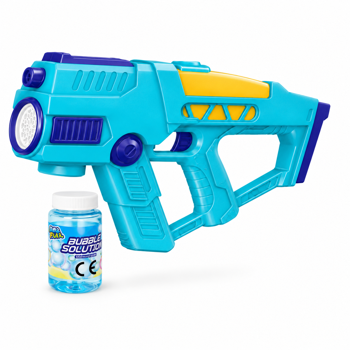 Out & About Bubbles 2-in-1 Water Blaster Bubble Toy for Ages 3-5