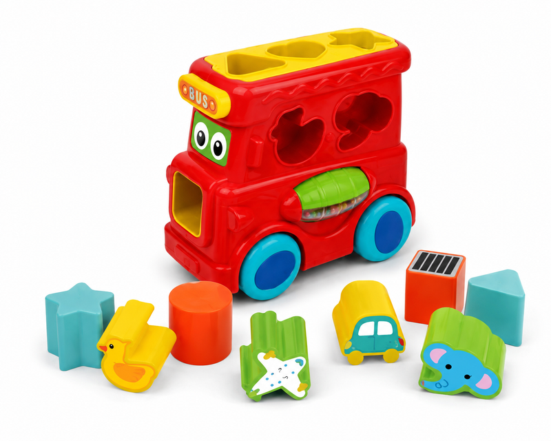 Little Lot Sort 'n Learn Vehicle Toddler Toy for Ages 1-3