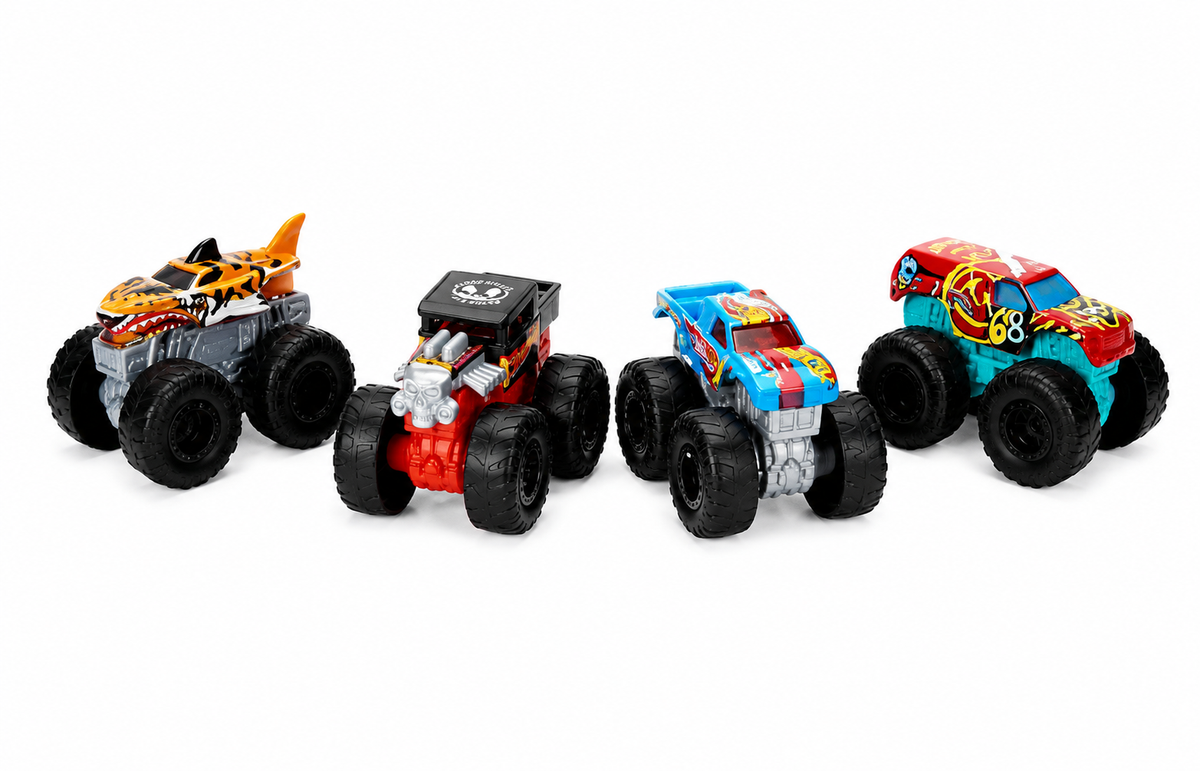 Hot Wheels Monster Trucks 1:43 Light & Sound Hero Vehicle Assortment - Sold per piece