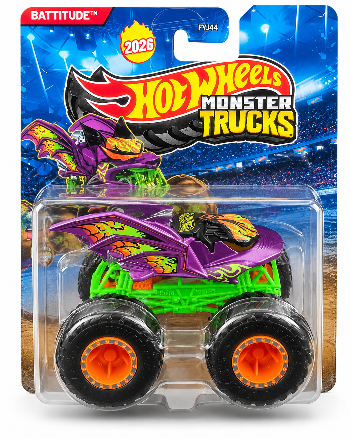 Hot Wheels Die-Cast Monster Trucks 1:64 Assortment - Random Selection (Sold per piece)