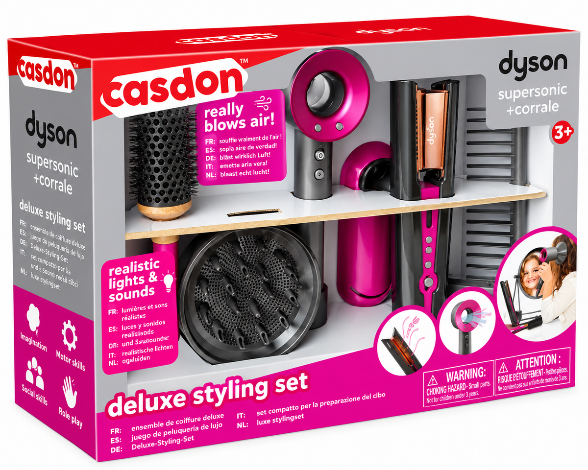 Dyson Supersonic & Corrale Deluxe Styling Set for Kids
