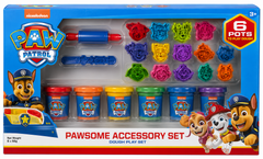 Paw Patrol Dough Playset with 6 Dough Pots, 15 Cutters & 2 Craft Tools V2