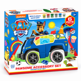 Paw Patrol Dough Playset with 6 Dough Pots, 15 Cutters & 2 Craft Tools V2