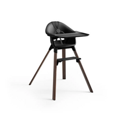 Stokke Clikk High Chair Bamboo Legs Black Warm Brown