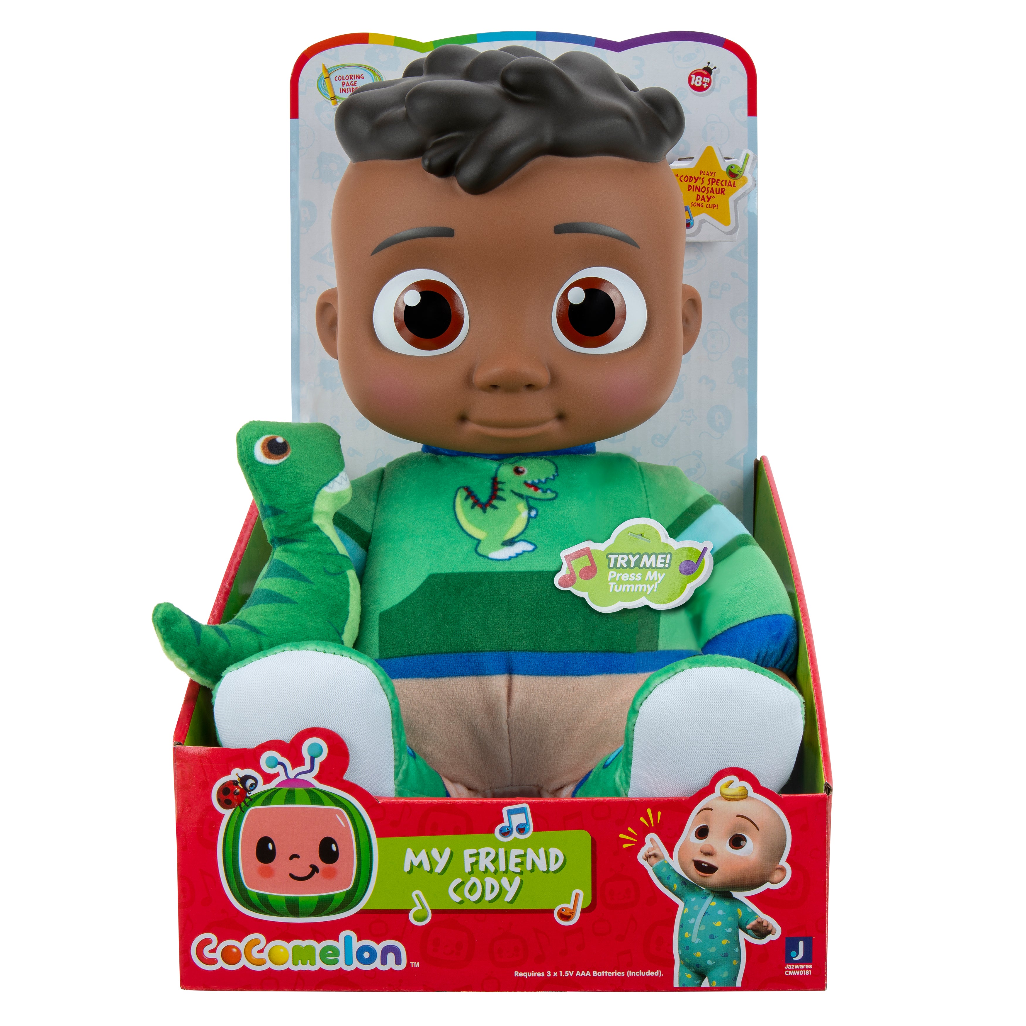 CoComelon Doll Roto My Friend Cody 11 inch