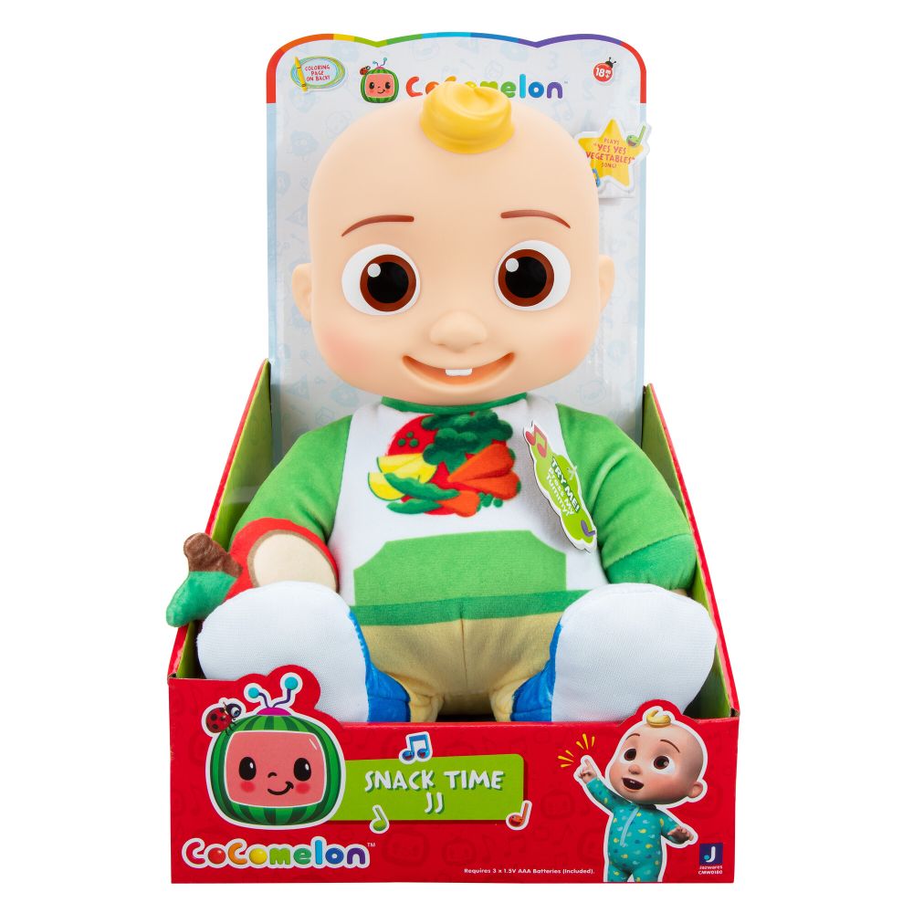 Cocomelon Doll Roto Snack Time JJ 11-Inch