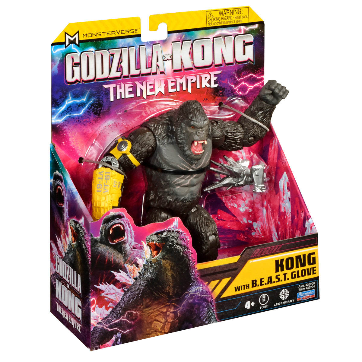 Godzilla x Kong: The New Empire 6-Inch Action Figure - Assorted Collectible Monster Toys for Kids