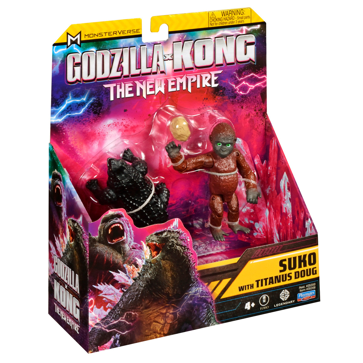 Godzilla x Kong: The New Empire 6-Inch Action Figure - Assorted Collectible Monster Toys for Kids