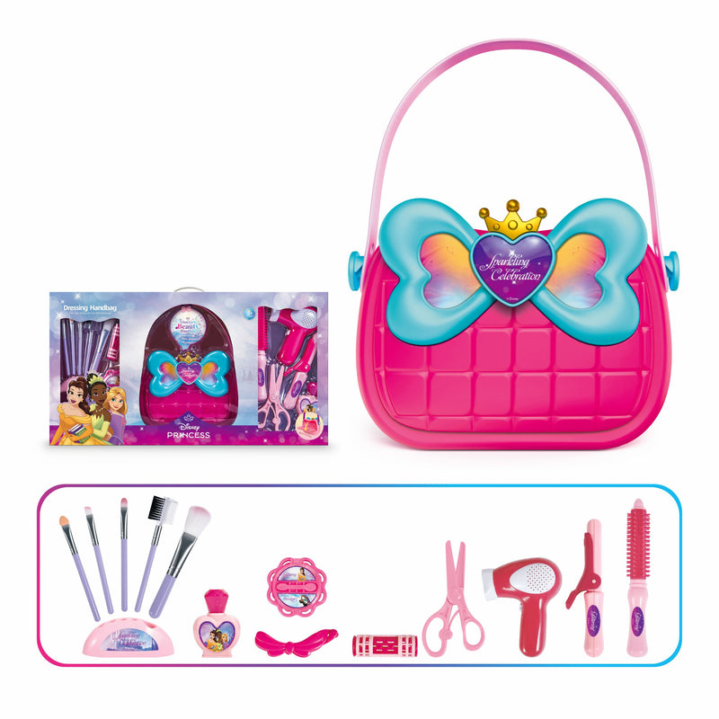 Disney Princess Beauty Set and Handbag with Styling Accessories for Kids