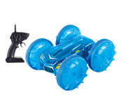 Kidzpro 2.4GHz RC Amphibious Stunt Car with Lights Assorted Colors