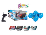 Kidzpro 2.4GHz RC Amphibious Stunt Car with Lights Assorted Colors