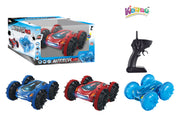 Kidzpro 2.4GHz RC Amphibious Stunt Car with Lights Assorted Colors