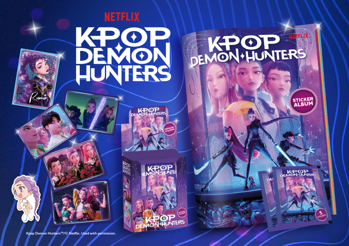K-POP Demon Hunters Sticker Collection Starter Pack with 32-Page Album & 2 Sticker Packs