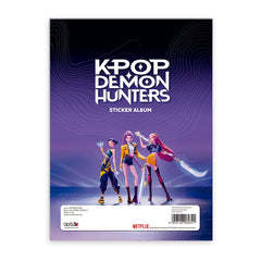 K-POP Demon Hunters Sticker Collection Starter Pack with 32-Page Album & 2 Sticker Packs