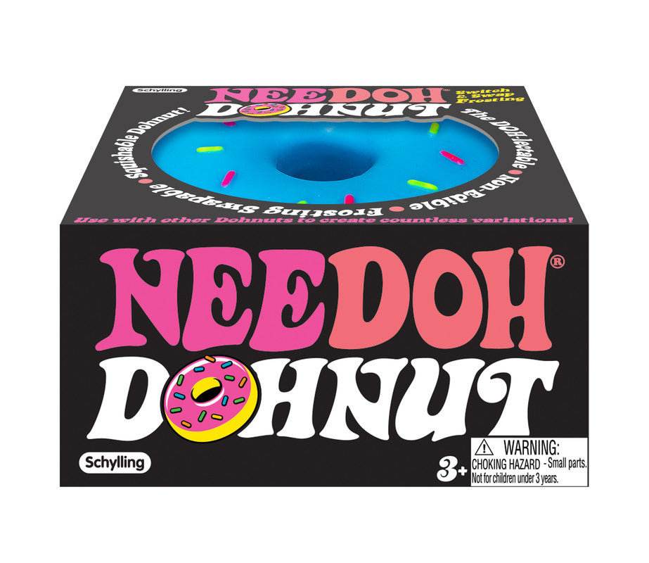 Needoh Dohnut Shape Sensory Squeeze Fidget Toy for Kids