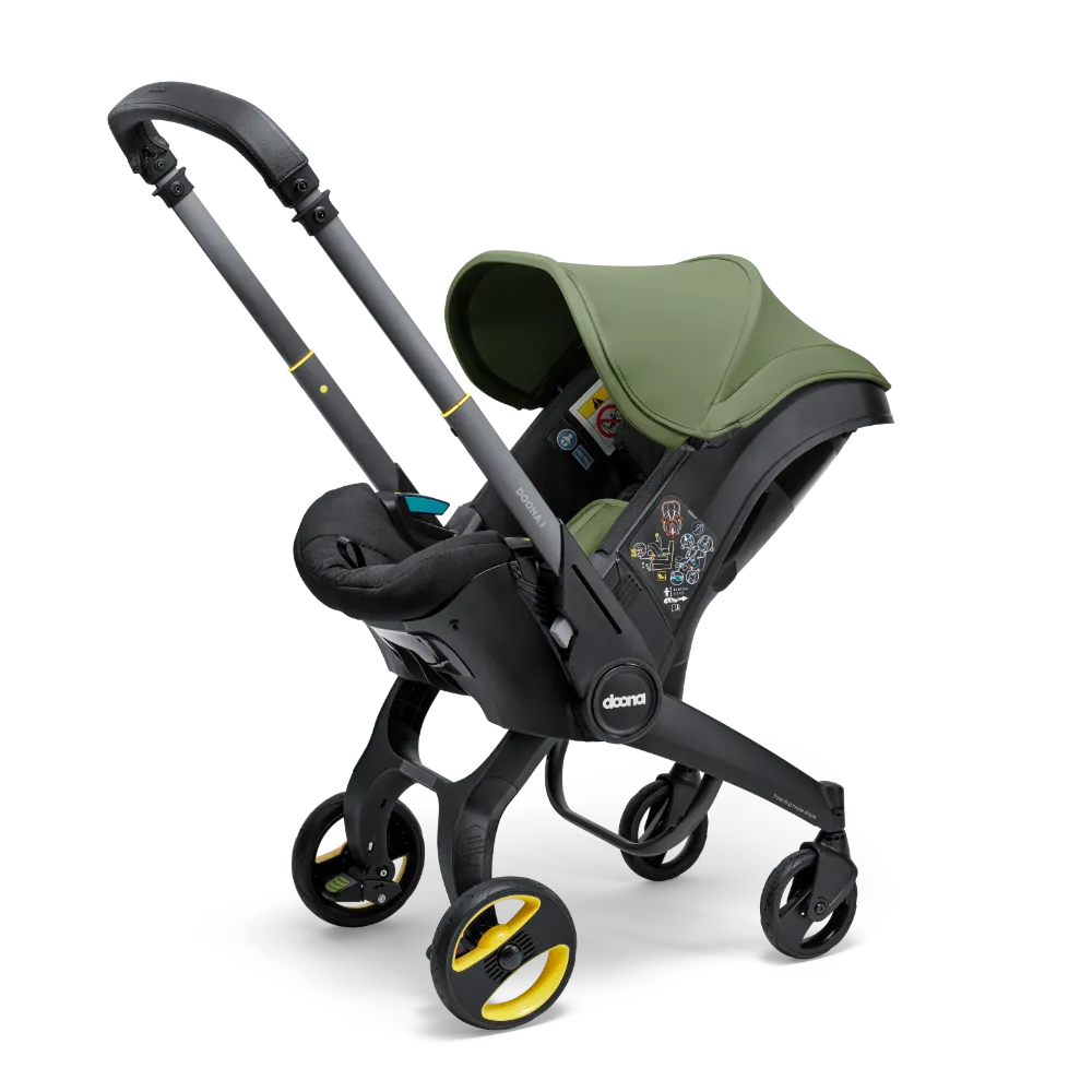 Doona i Infant Car Seat & Stroller – Desert Green for 0+