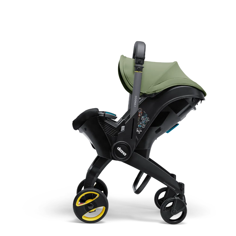 Doona i Infant Car Seat & Stroller – Desert Green for 0+