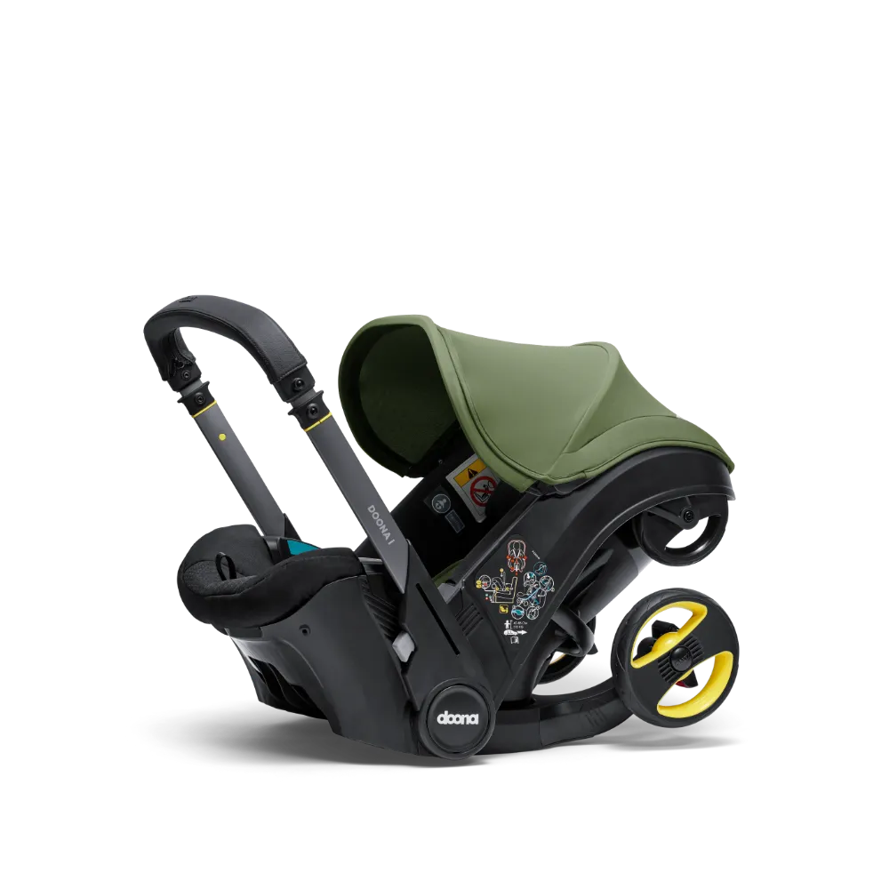 Doona i Infant Car Seat & Stroller – Desert Green for 0+