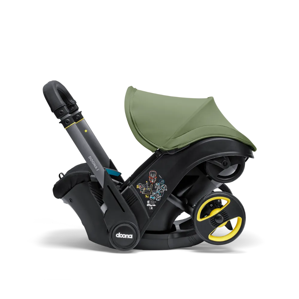 Doona i Infant Car Seat & Stroller – Desert Green for 0+