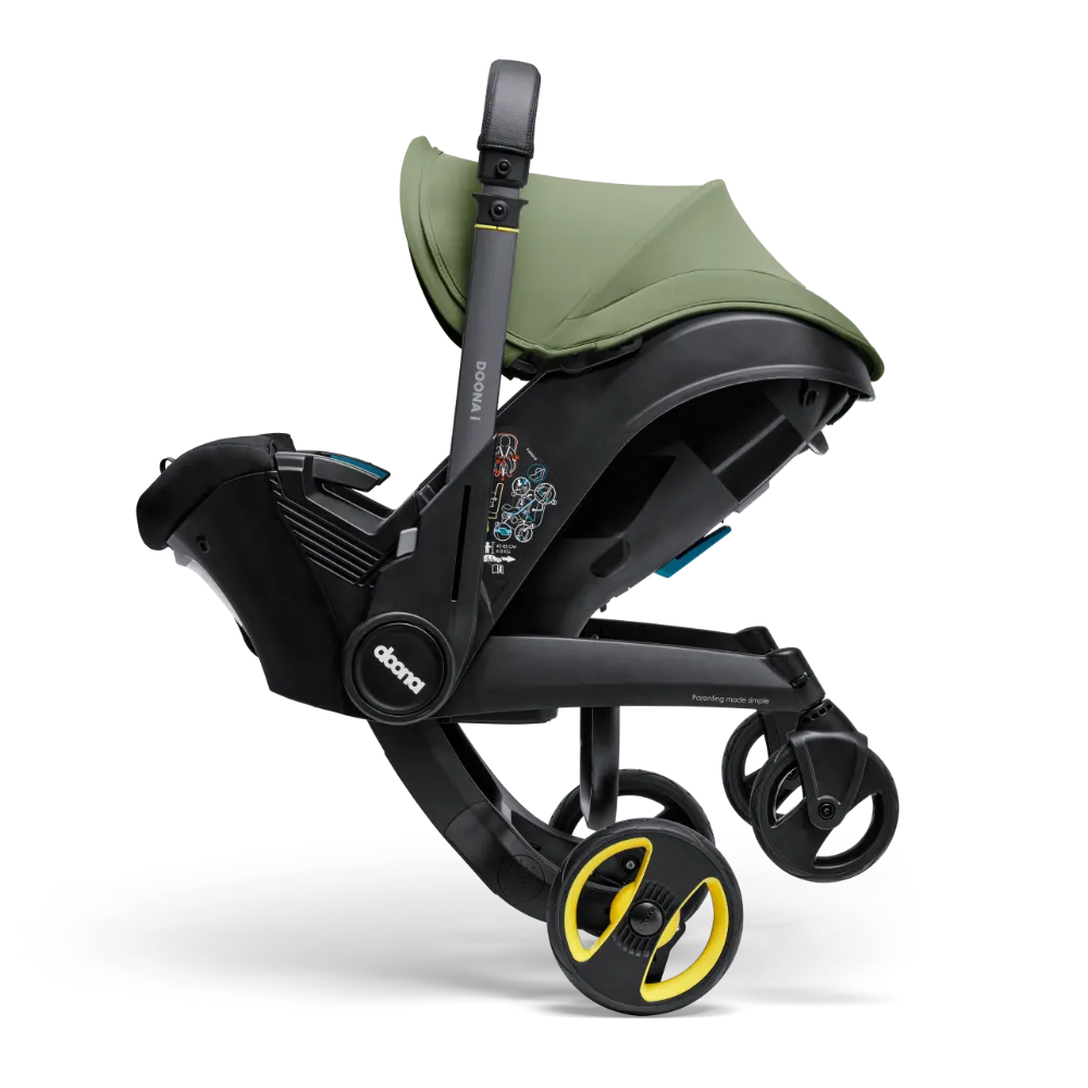 Doona i Infant Car Seat & Stroller – Desert Green for 0+