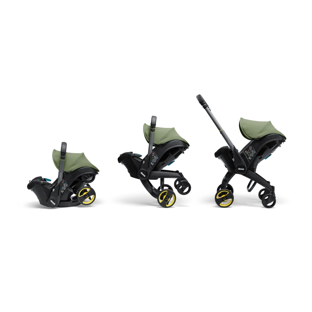 Doona i Infant Car Seat & Stroller – Desert Green for 0+