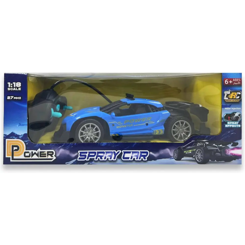 Dpower 1:18 Rc 4Wd Spray Runner Blue B/O