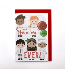 Wish Kidz Card A6 Best Teacher Ever
