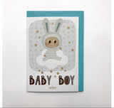 Wish Kidz Card A6 Baby Boy