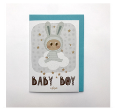 Wish Kidz Card A6 Baby Boy