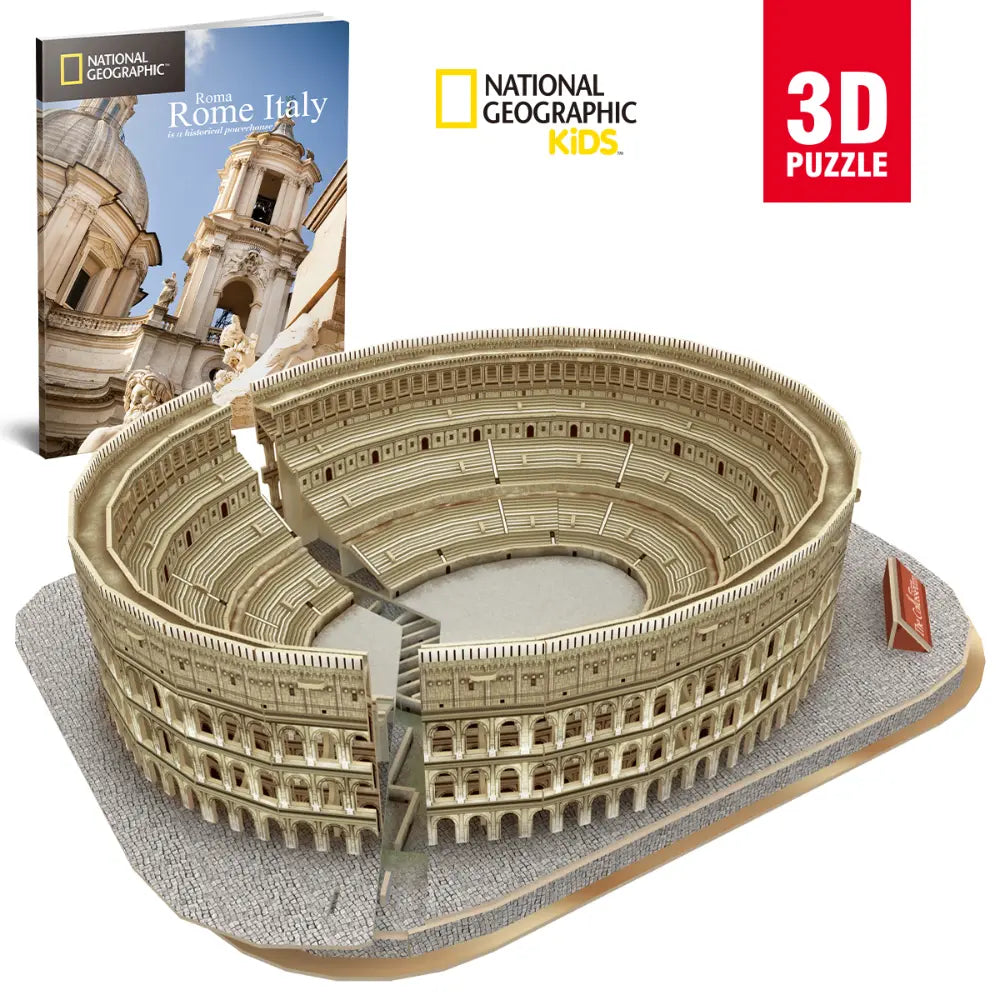 National Geo 3D Puzzle The Colosseum 131-Piece