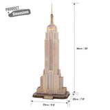 National Geo 3D Puzzle Empire State Building 66-Piece