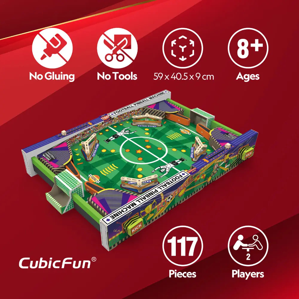 NGEO 3D Puzzle Football Pinball Machine 117pcs