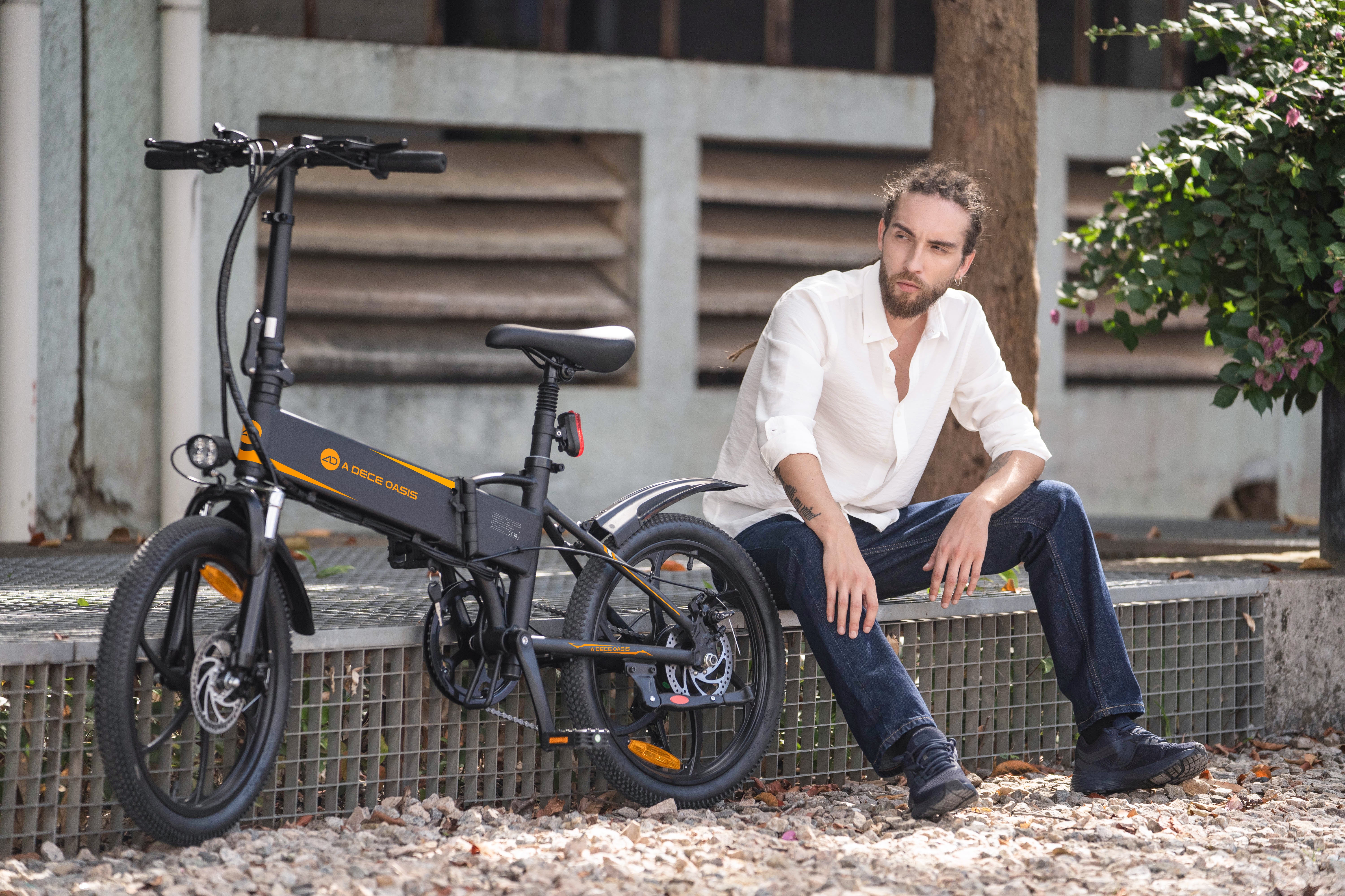 ADO Electric Bike A20 Black 25kmph