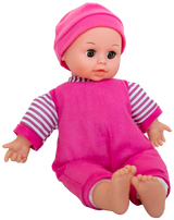 Hayati Baby Amoura My First Doll Stroller 14 Inch Battery Operated