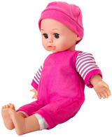Hayati Baby Amoura My First Doll Stroller 14 Inch Battery Operated